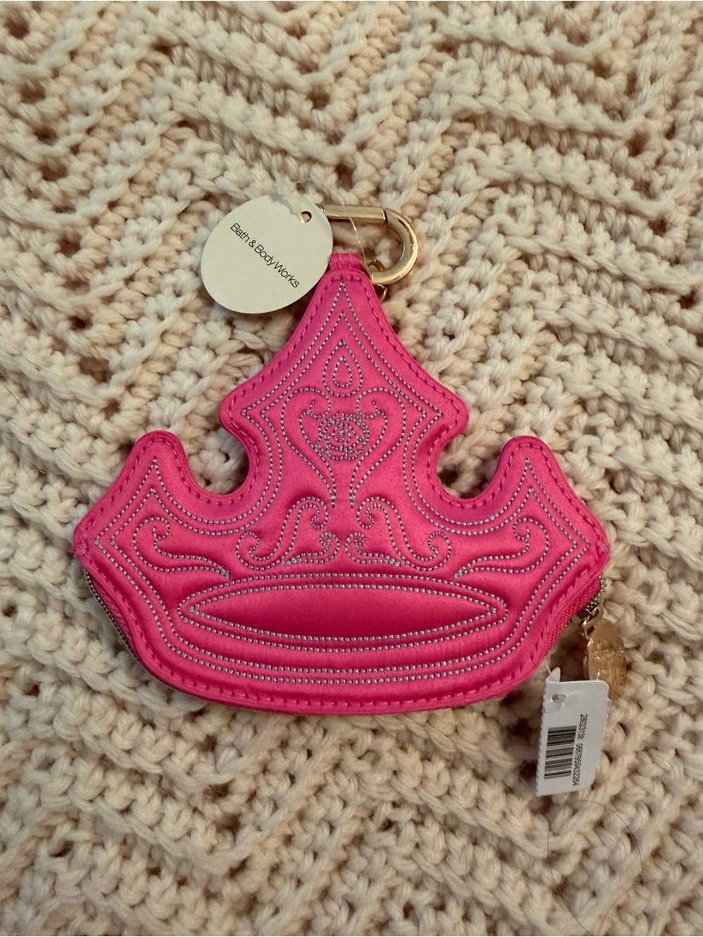Bath & Body Works Disney Princess Aurora Sleeping Beauty Crown Coin Purse